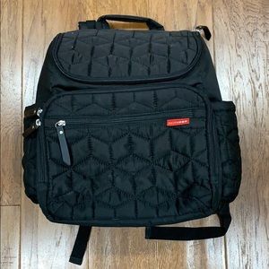 Skip hop quilted diaper bag 🖤🍼